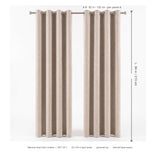 Linden blackout curtains dimensions diagram