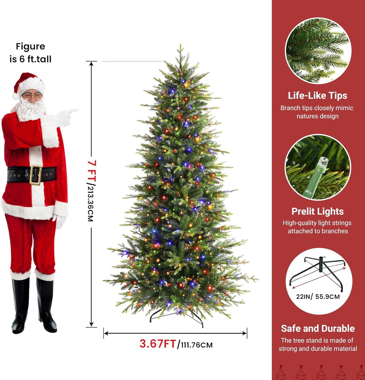 Aspen artificial christmas tree