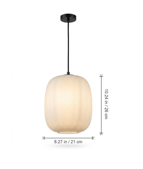Runa outdoor pendant dimensions diagram