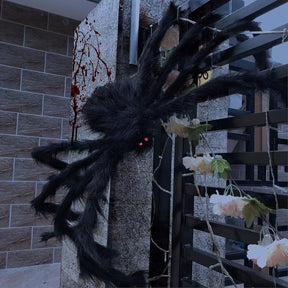 Real 5ft giant black Halloween spider product photo