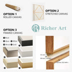 Abstract Canvas Art | Hand-Painted Wall Decor with Unique Design | Transform Your Space with Artistic Ambiance