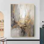 Abstract Canvas Prints | Hand-Painted Wall Art with Unique Texture | Artistic Decor for Stunning Ambiance