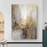 Abstract Canvas Prints | Hand-Painted Wall Art with Unique Texture | Artistic Decor for Stunning Ambiance