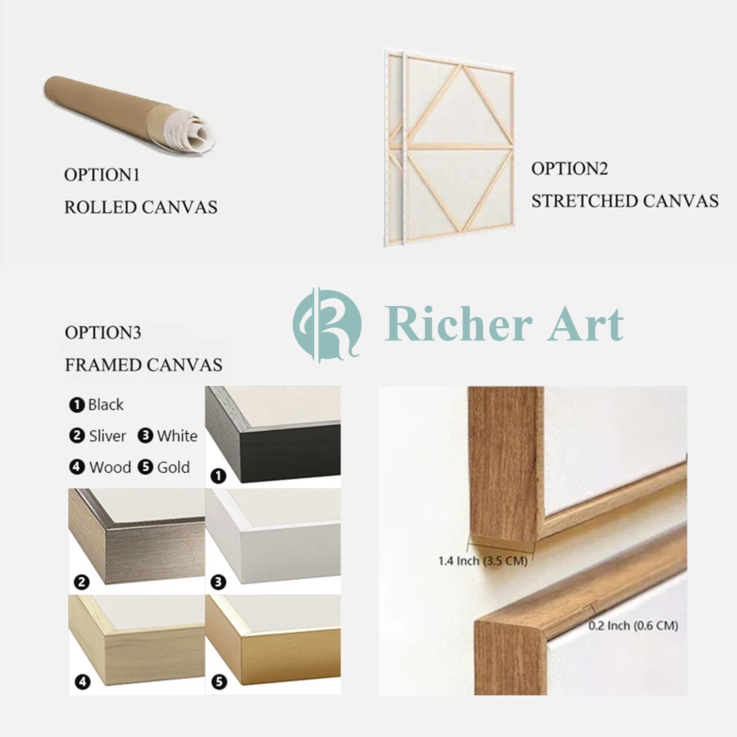 Abstract Canvas Prints | Hand-Painted Wall Art with Unique Texture | Artistic Decor for Stunning Ambiance