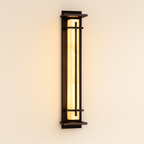 Acrylux | Elegant Modern Acrylic Wall Sconce Light with Grid Design