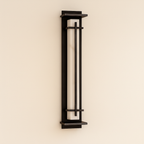 Acrylux | Elegant Modern Acrylic Wall Sconce Light with Grid Design