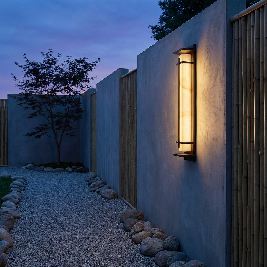 Acrylux | Elegant Modern Acrylic Wall Sconce Light with Grid Design