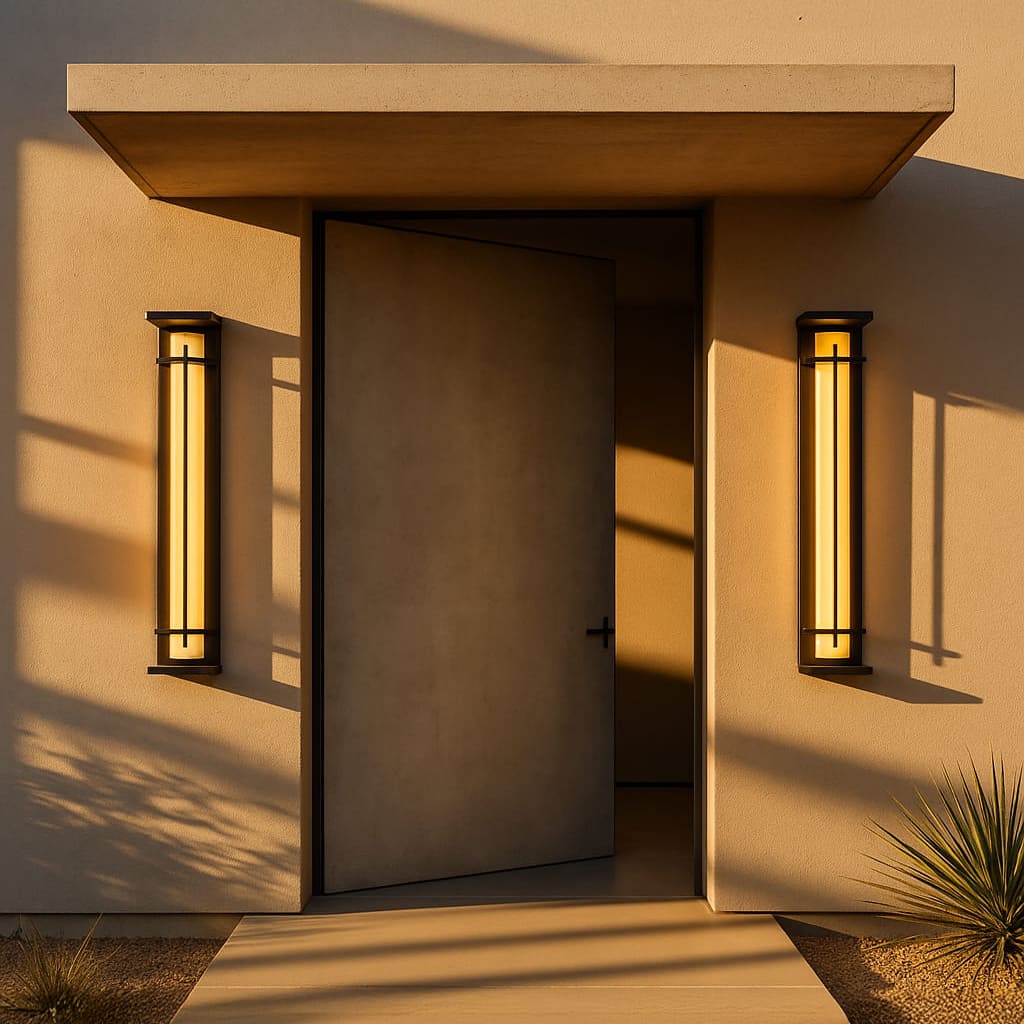 Acrylux | Elegant Modern Acrylic Wall Sconce Light with Grid Design