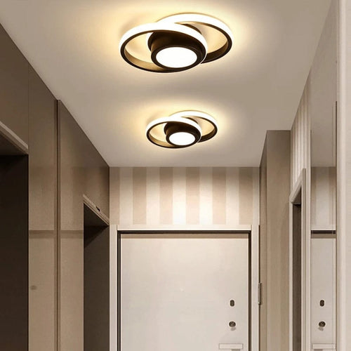 AiraGlow | Elegant Modern Flush Mount Ceiling Light with Dual Color Options 1