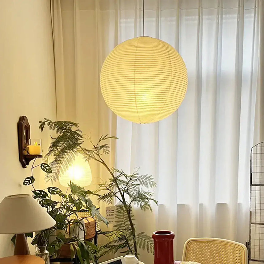 Japanische Pendelleuchte, Papierlaterne, Akari