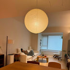 Japanese Pendant Light Akari Collection Iconic Paper Lantern