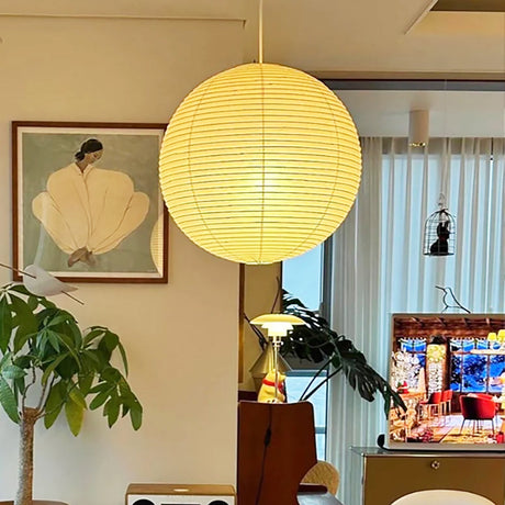 Japanische Pendelleuchte, Papierlaterne, Akari