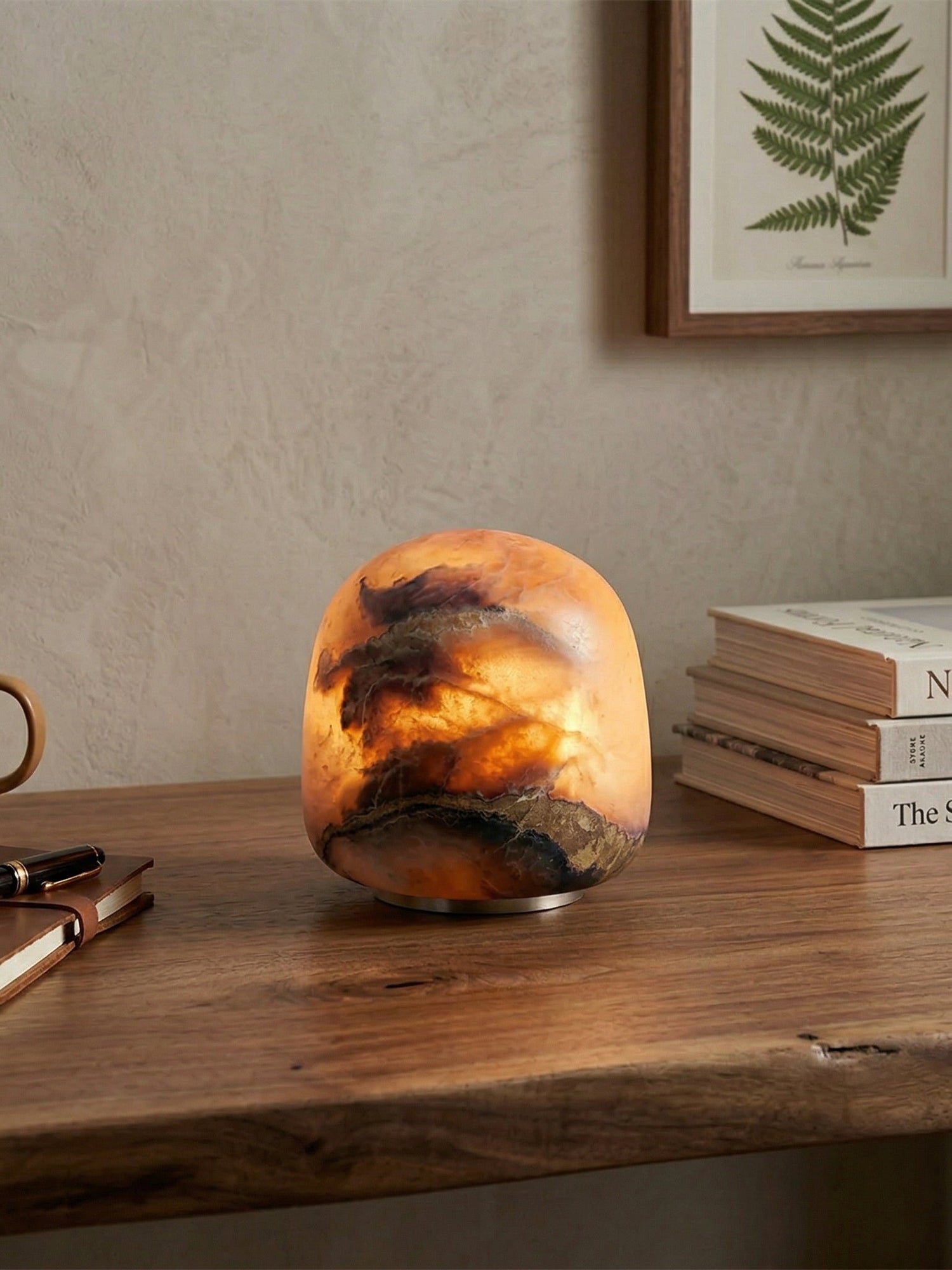 Snowflake table lamp
