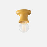 Jenna ceramic flush mount in chamomile