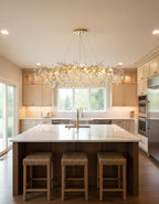 Albero Collection Crystal Chandelier Luxury Tree-Inspired Crystal Statement Ceiling Light