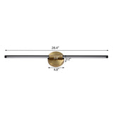 Alfreda LED-Spiegelleuchte, dimmbar, 2er-Set