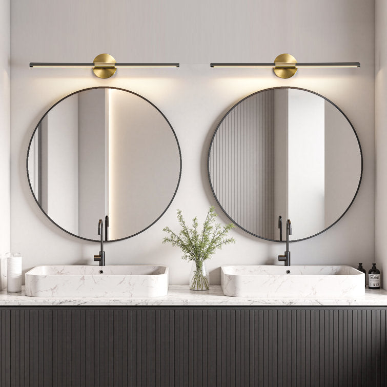 Alfreda LED-Spiegelleuchte, dimmbar, 2er-Set