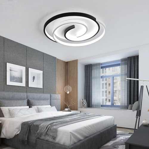 AluminaGlow | Modern Sleek Flush Mount Ceiling Light Fixture 3