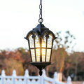 Rustic Roman Outdoor LED Lantern Pendant Light