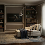 Angler Floor Lamp Modern Adjustable Arc Reading Lamp, Tall