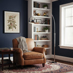 Angler Floor Lamp Modern Adjustable Arc Reading Lamp, Tall