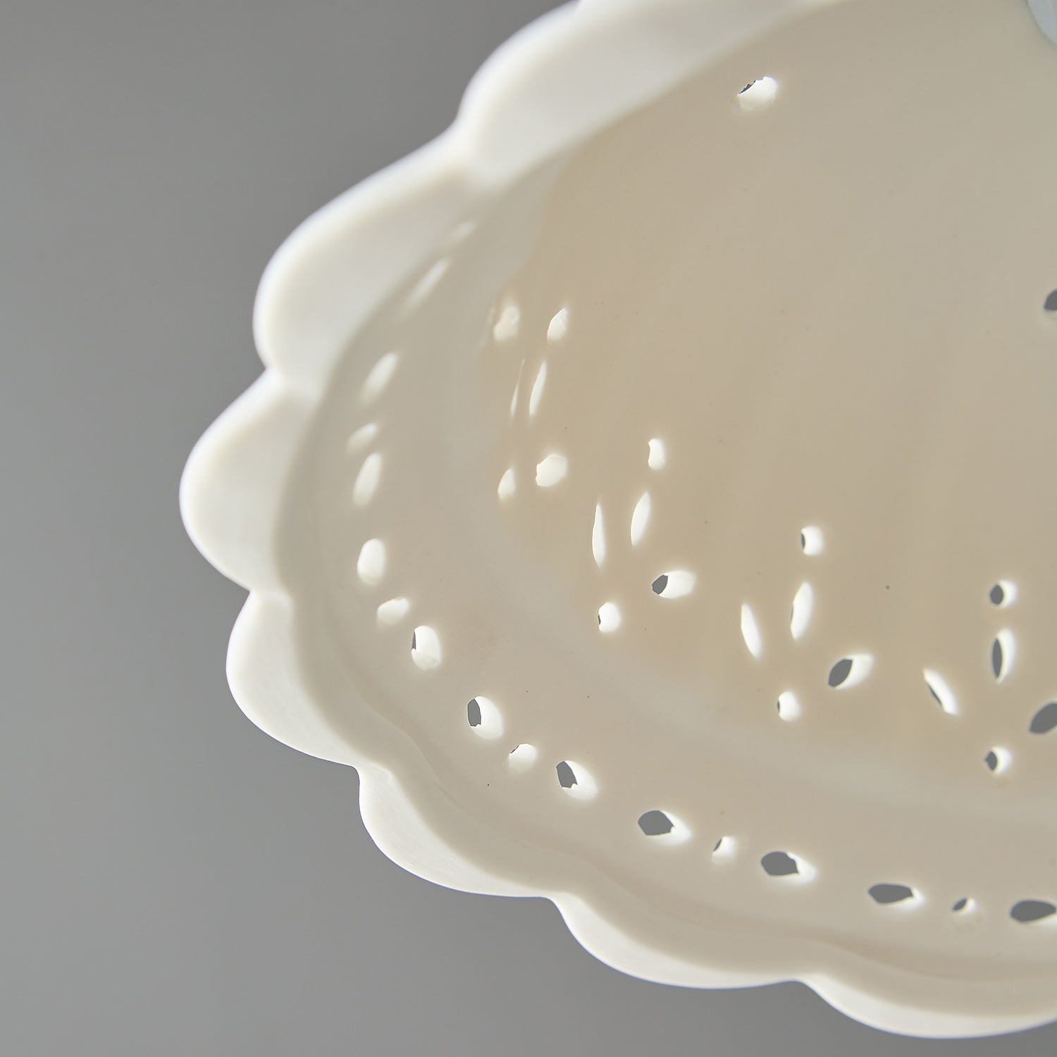 Anita fluted ceramic pendant — supplier photo