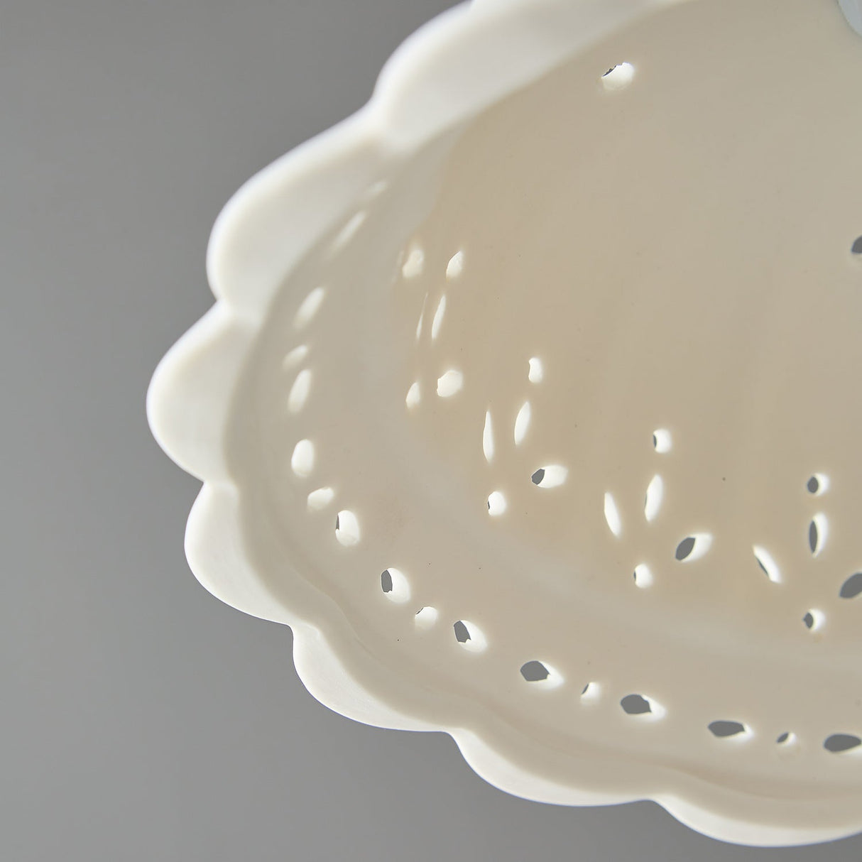 Anita fluted ceramic pendant — supplier photo