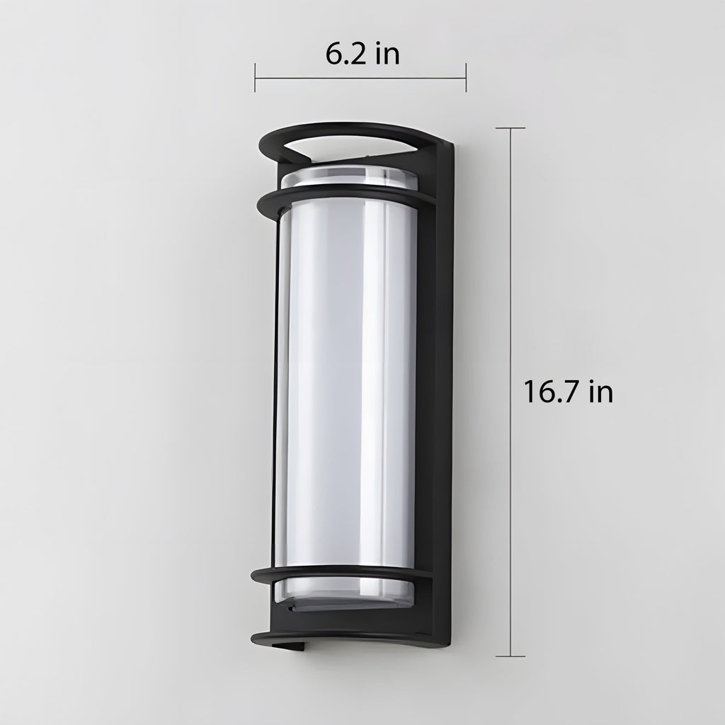 AureliaGlow | Modern Sleek Waterproof Outdoor Wall Sconce Light