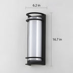 AureliaGlow | Modern Sleek Waterproof Outdoor Wall Sconce Light