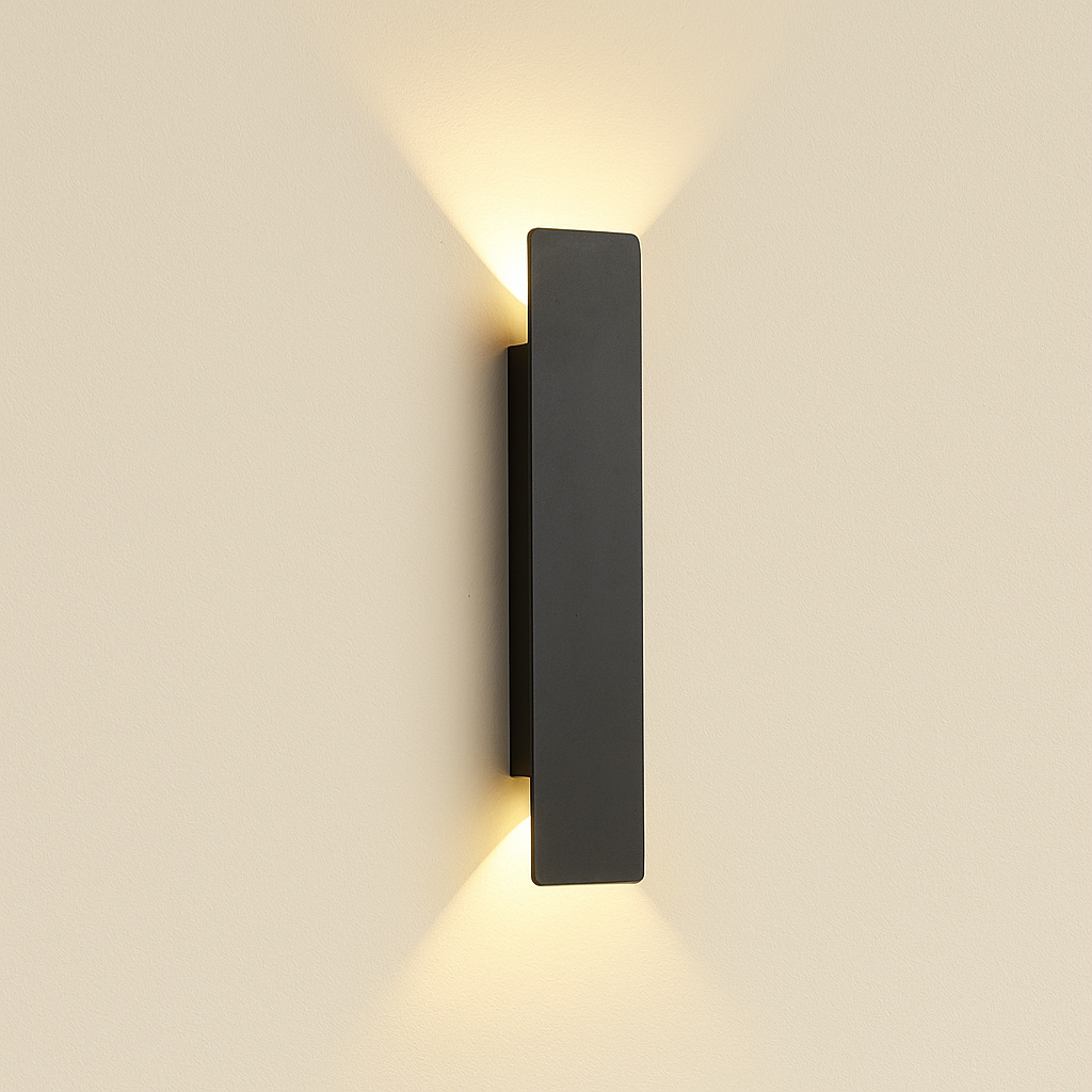 AurevoLight | Sleek Waterproof Aluminum Outdoor Wall Sconce