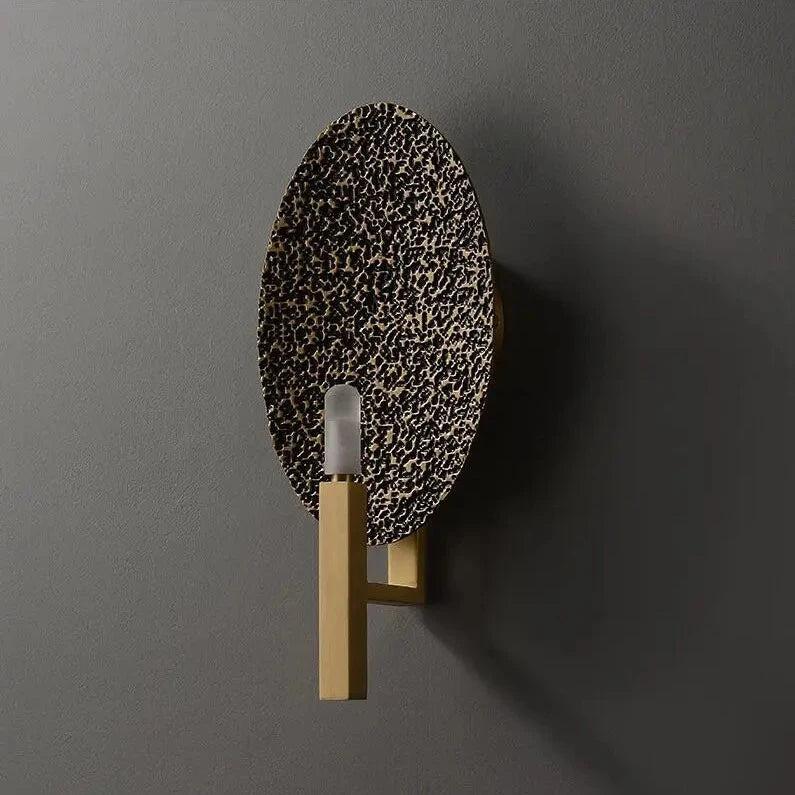 AuroraCopper | Stylish Modern Copper Wall Sconce Lighting Fixture 4