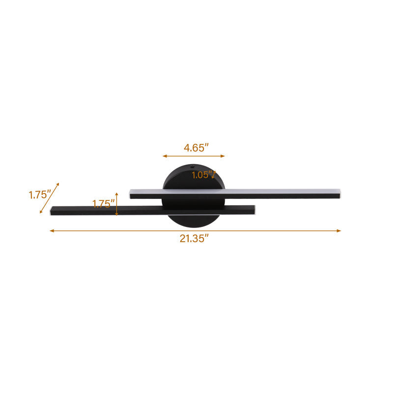 Avonlea 2-Light Dimmable LED Vanity Light for Custom Illumination