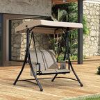 Barcelona Series | Outdoor Swing Chair with Adjustable Canopy | Comfortable Seating for Ultimate Relaxation