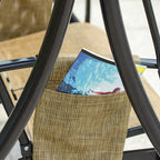 Barcelona Series | Outdoor Swing Chair with Adjustable Canopy | Comfortable Seating for Ultimate Relaxation