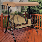 Barcelona Series | Outdoor Swing Chair with Adjustable Canopy | Comfortable Seating for Ultimate Relaxation