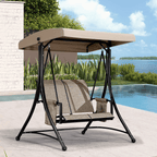 Barcelona Series | Outdoor Swing Chair with Adjustable Canopy | Comfortable Seating for Ultimate Relaxation
