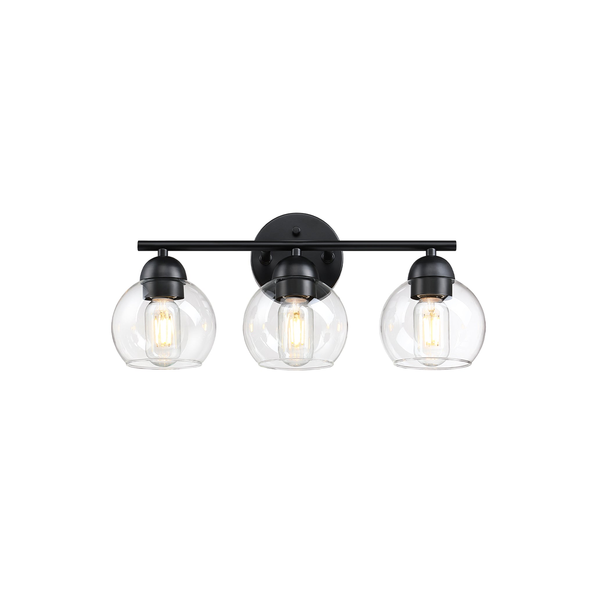 Becky 3-Light Dimmable Vanity Light for Versatile Bathroom Lighting