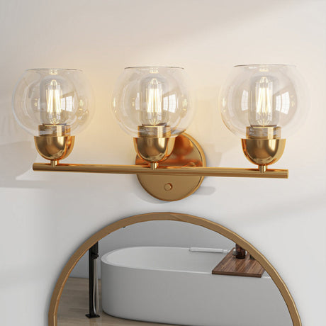 Becky 3-Light Dimmable Vanity Light for Versatile Bathroom Lighting