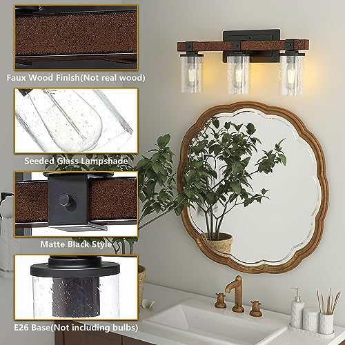 Jarl finish and seeded glass feature details