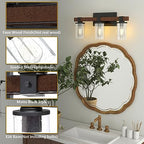 Berto 22 Inch Farmhouse Bathroom Vanity Light Fixtures