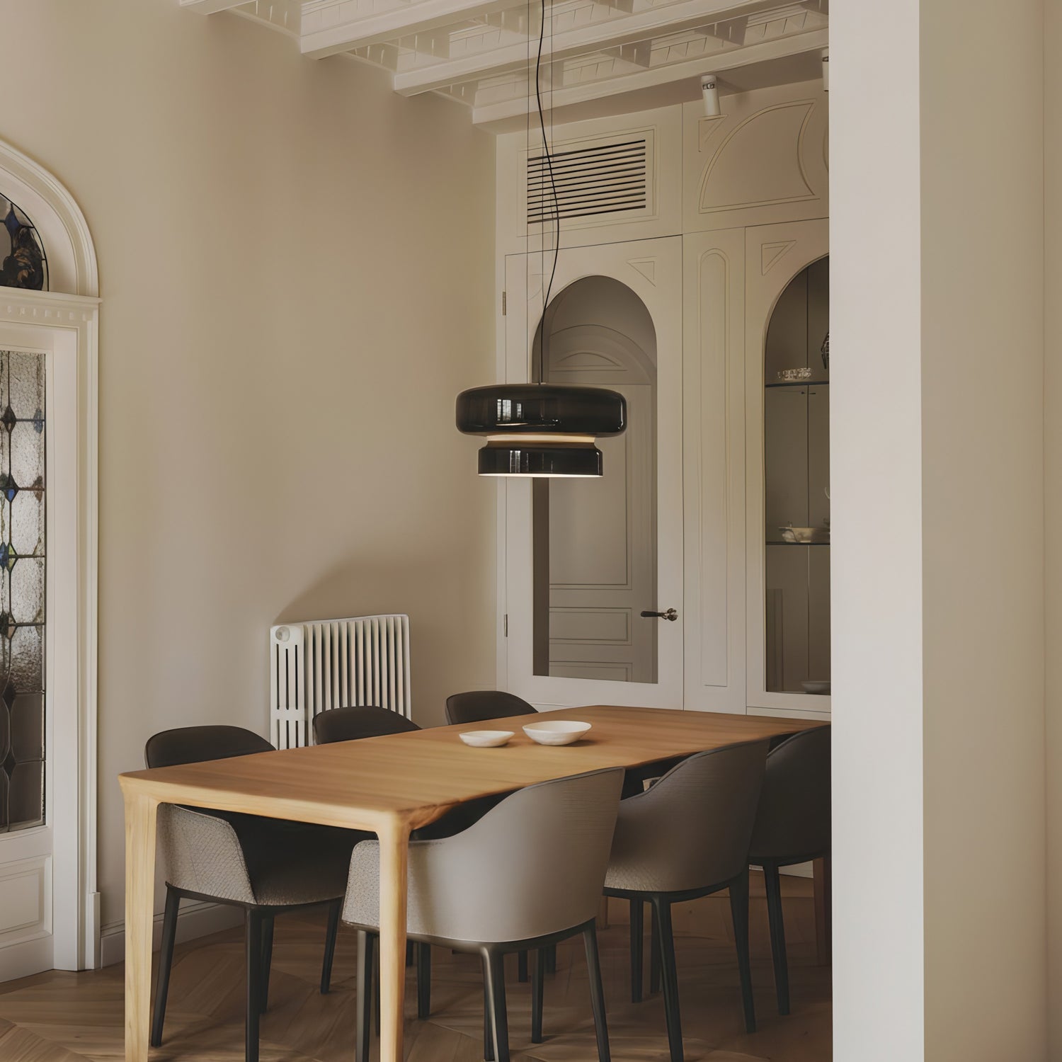 Bohemia Pendant Lamp Colored Glass Modern Pendant Light