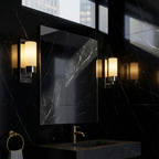 BrynnLight | Modern Minimalist Chrome Wall Sconce Lighting Fixture