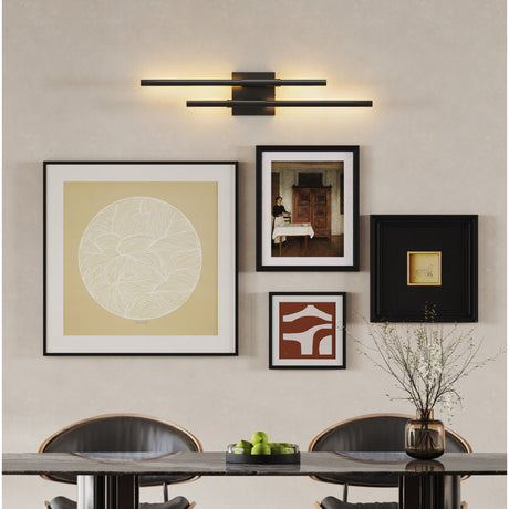 Buchan 2-Light Dimmable LED Vanity Light for Bright Bathroom Style