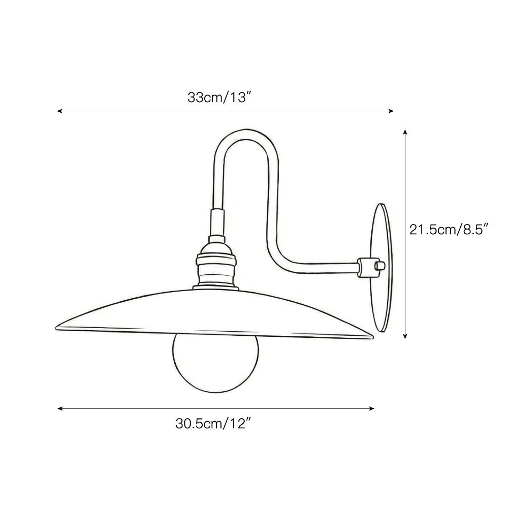 Cantina wall sconce
