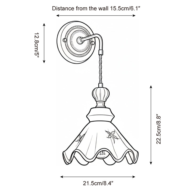 Celine wall lamp