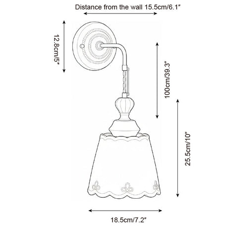 Celine wall lamp