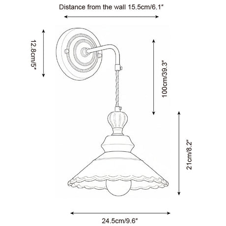 Celine wall lamp