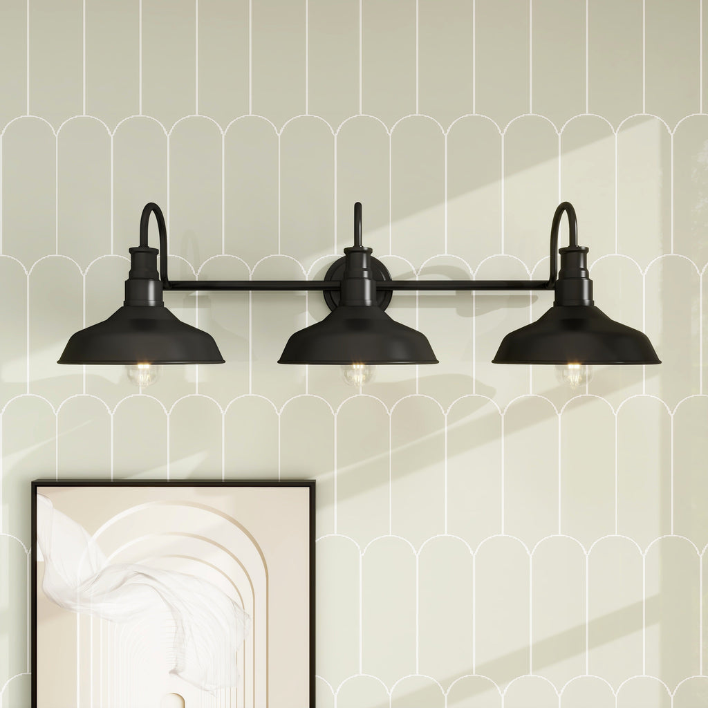 Ciro 3-Light Dimmable Vanity Light 31.13 Inch for Bathroom