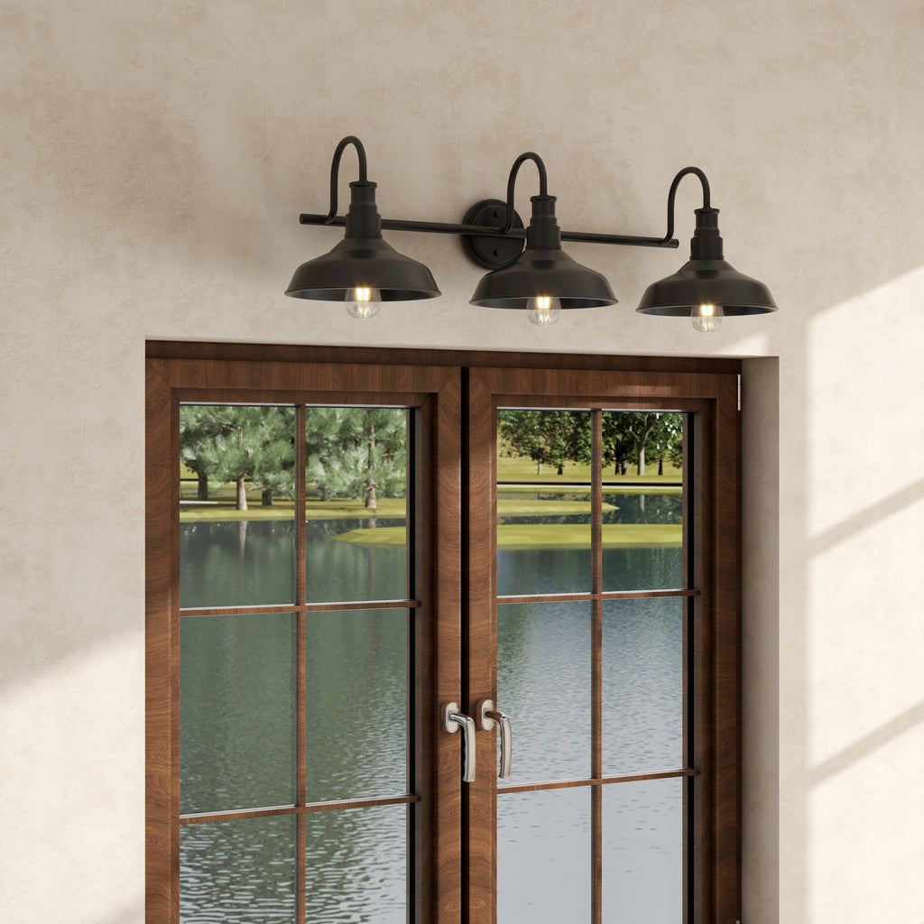 Ciro 3-Light Dimmable Vanity Light 31.13 Inch for Bathroom