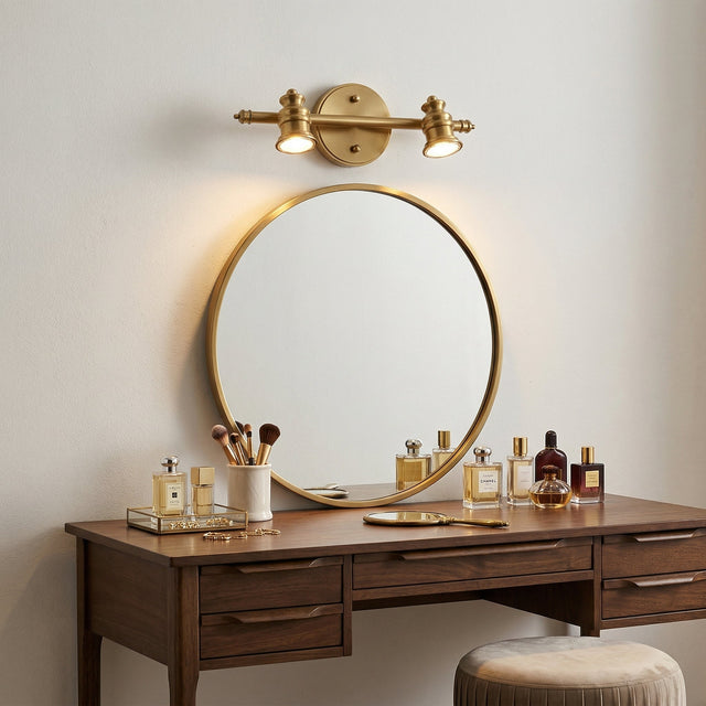 Halophane wall lamp
